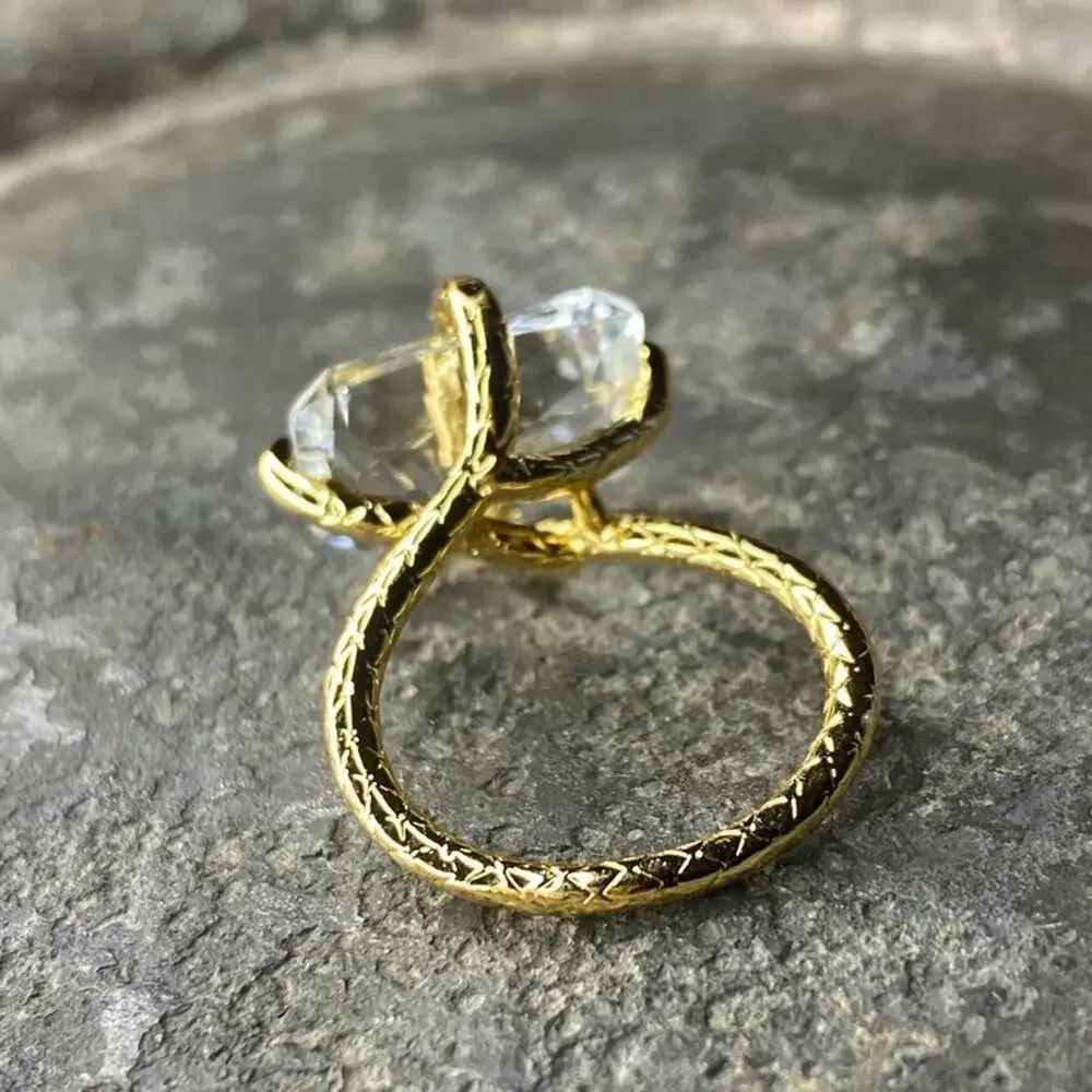 NEW From Fire Gemstone Statement Ring - Picture 8 of 16